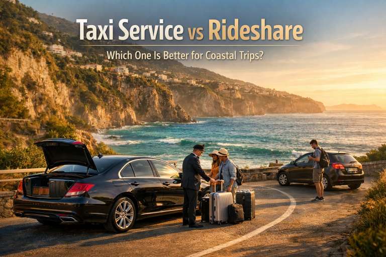 sorrento taxi service vs rideshare