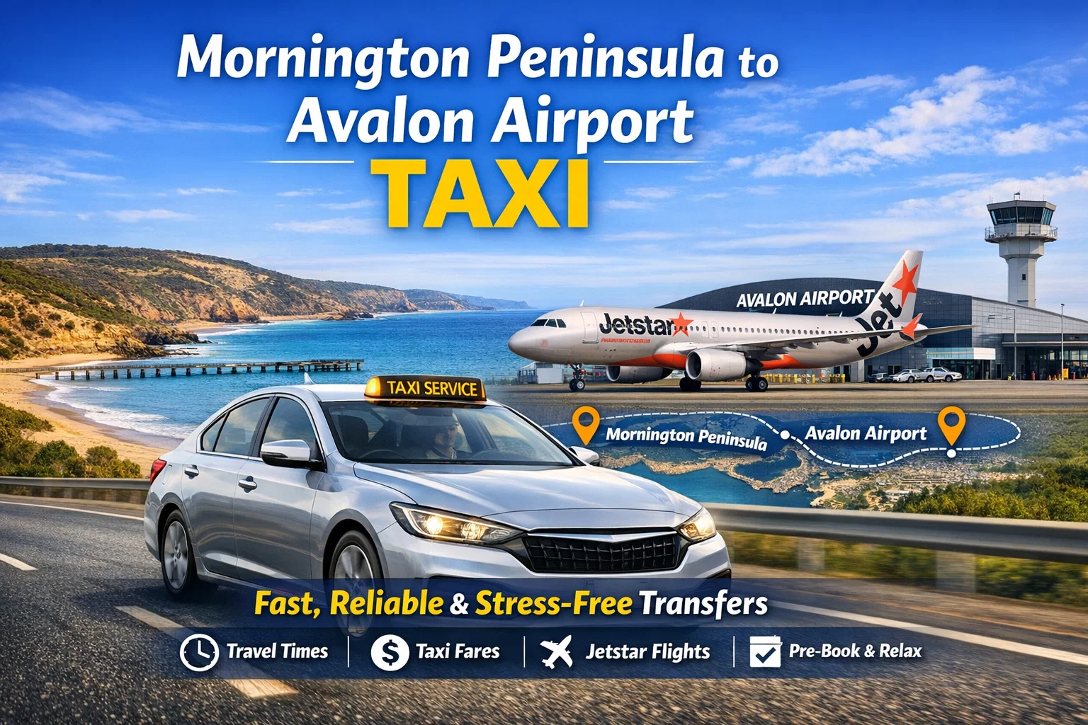 mornington peninsula to avalon airport
